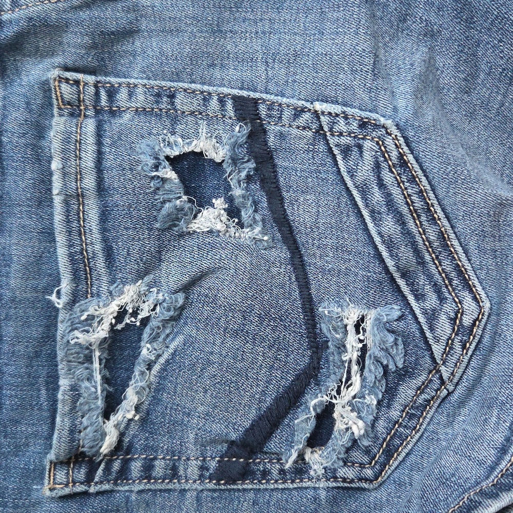 BKE Buckle Stella Women's Distressed Jean Shorts Size 32 Used Excellent Cond. - Picture 12 of 15